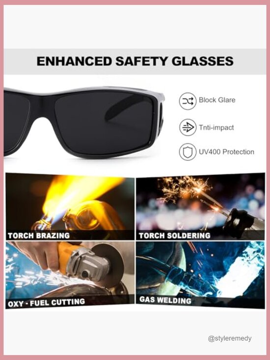 Polarized Fit Over Sunglasses, UV Protection, Wrap Around Design main image 7
